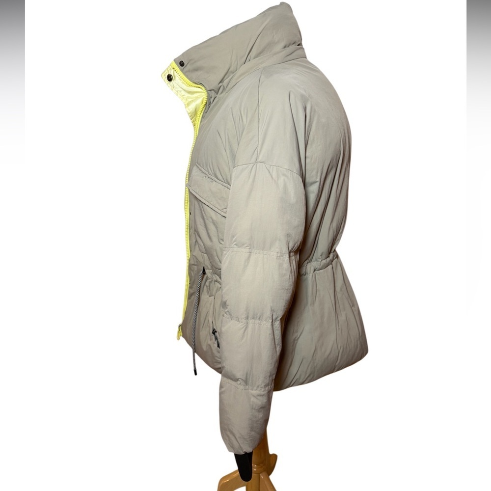 Dualist Zorah Reversible Brown/ Yellow Puffer Jacket-Size 3/Large-Like New - Picture 7 of 14